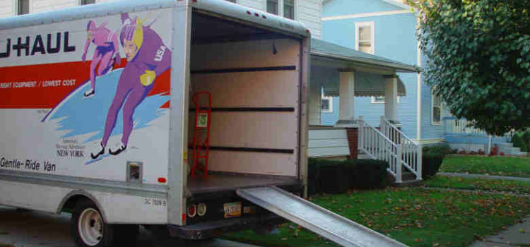 Eviction: An Ohio Landlord’s Primer to Evictions Uhaul in driveway