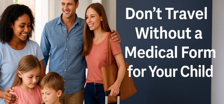 Vacationing Without the Kids? Don’t Forget an Emergency Medical Authorization Form