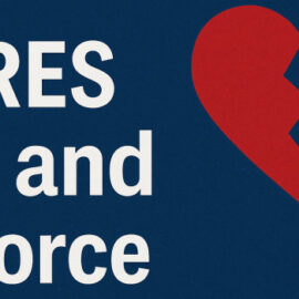 Cares Act and Divorce illustration.