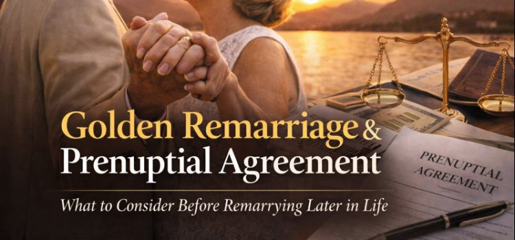 Thinking About a “Golden Remarriage”? Should I Consider a Prenuptial Agreement First?