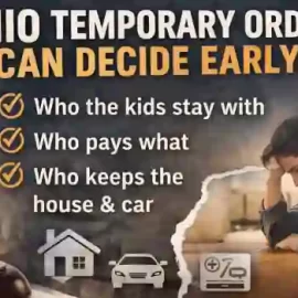 Ohio temporary orders divorce