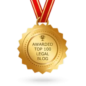 Awarded top 100 legal blog
